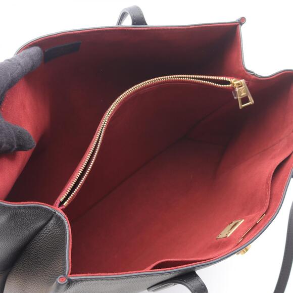 Louis Vuitton Lockme Shopper Tote Bag Leather Black - Picture 3 of 9